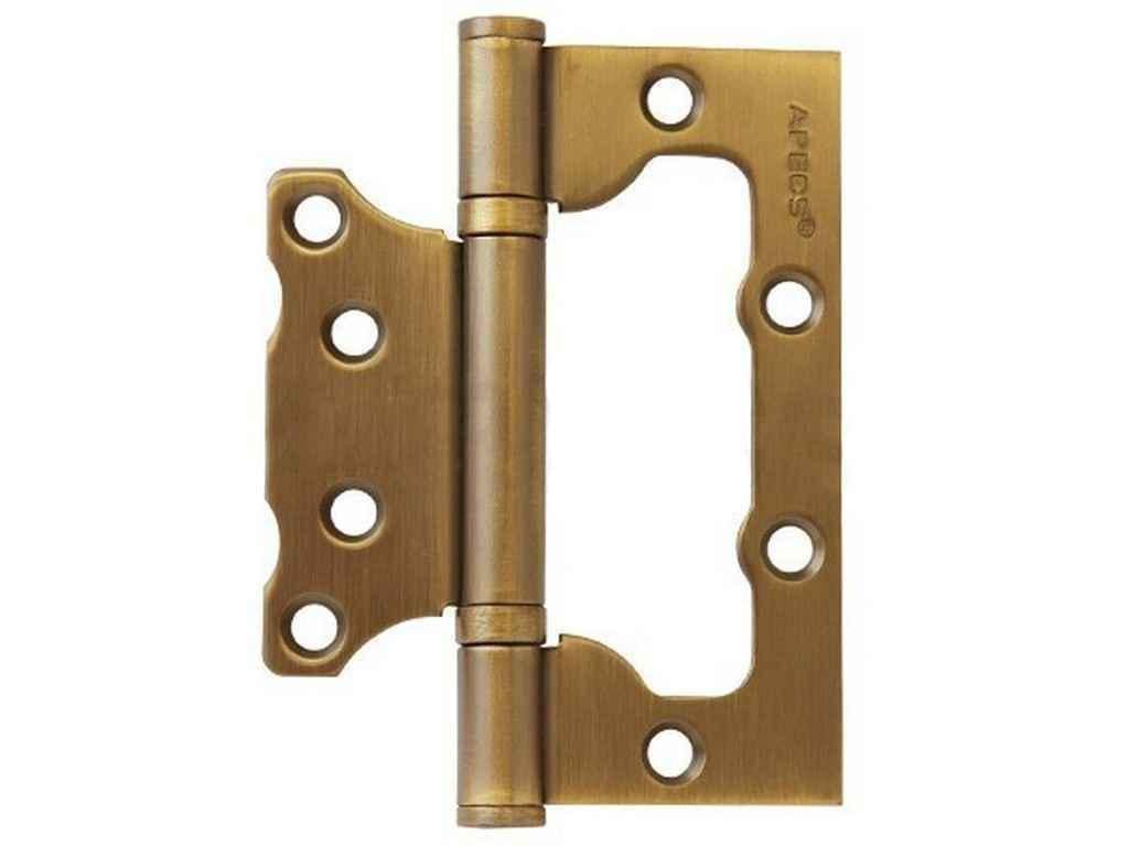 Петля Apecs 100 накладна 75x2,5-B2-V2-SteeAN 2 шт. (427440)