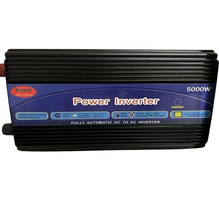 Преобразователь напряжения Wimpex Power Inverter WX-5000W USB 12V 5000W