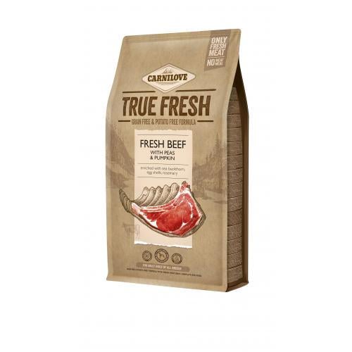 Корм сухий Carnilove True Fresh для дорослих собак всіх порід з яловичиною 4 кг