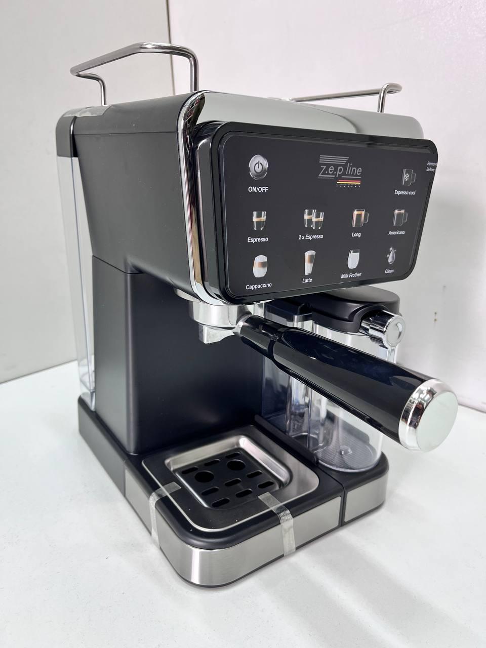 Кофеварка рожковая ZepLine с автоматическим капучинатором 3000 Вт 20 Бар (25650782) - фото 6 Кофеварка рожковая ZepLine с автоматическим капучинатором 3000 Вт 20 Бар (25650782) - фото 6