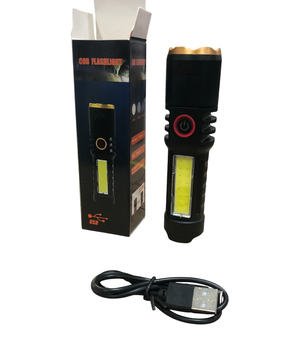 Фонарик с зарядкой USB HS-82202 (30516533)