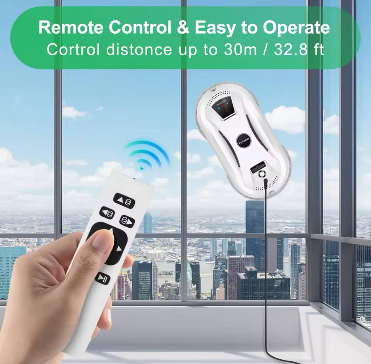 Робот-мойщик для окон 80 Вт Белый - фото 3 Робот-мойщик для окон 80 Вт Белый - фото 3