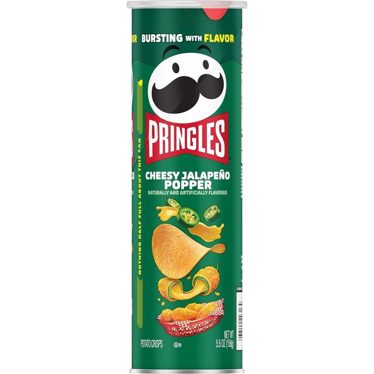 Чипси Pringles Cheesy Jalapeno Popper Potato Crisps 158 г (3056068968) Чипси Pringles Cheesy Jalapeno Popper Potato Crisps 158 г (3056068968)