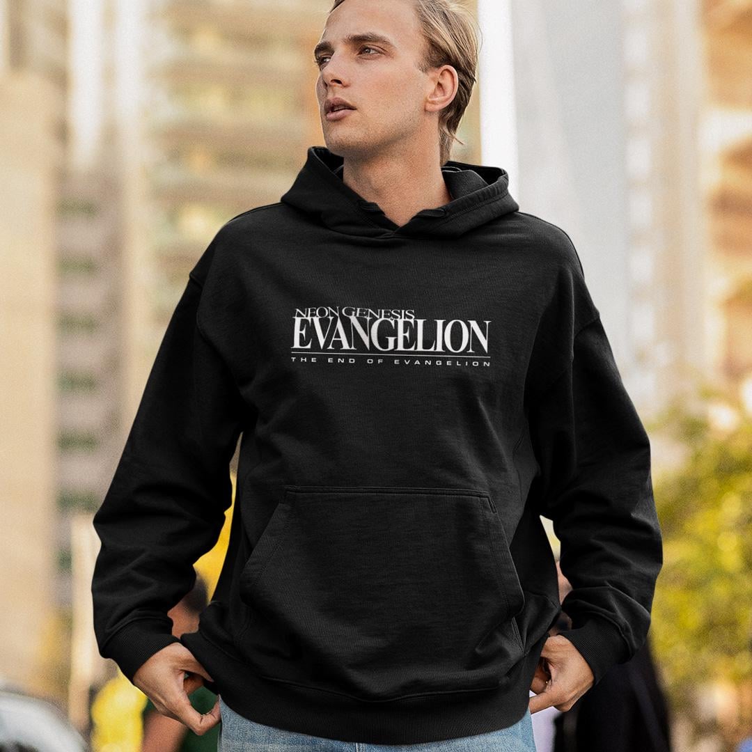 Худі флісовий унісекс Evangelion The End Of Evangelion M Чорний (31932183)