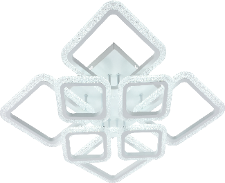 Люстра светодиодная Sirius LI8899/4 4A WH 176 W акриловая