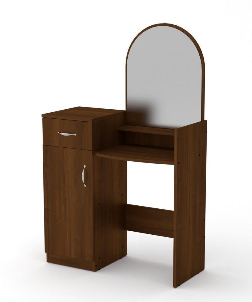Туалетний столик МебліКо Трюмо-1 86х39х139 см Горіх (k-2501-6)