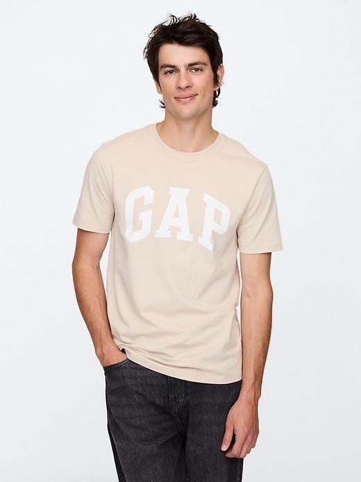 Футболка мужская GAP Everyday Soft Logo Bedrock S Бежевый (4826241296680) Футболка мужская GAP Everyday Soft Logo Bedrock S Бежевый (4826241296680)