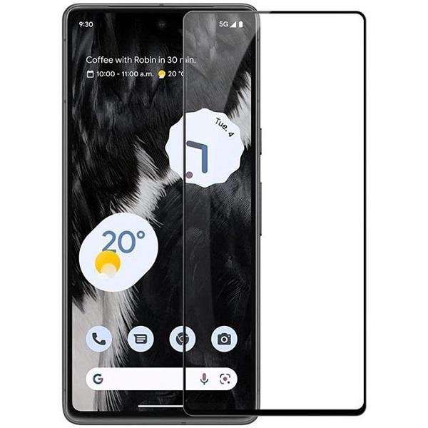 Защитное стекло Mocolo 5D Full Glue для Google Pixel 7a Black (0.33 мм)