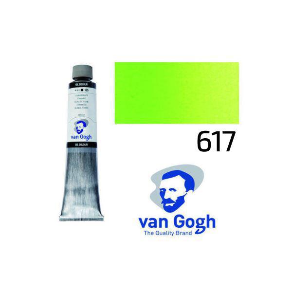 Фарба олійна Van Gogh 200 мл 617 Жовто-зелений (Az-267826) - фото 2