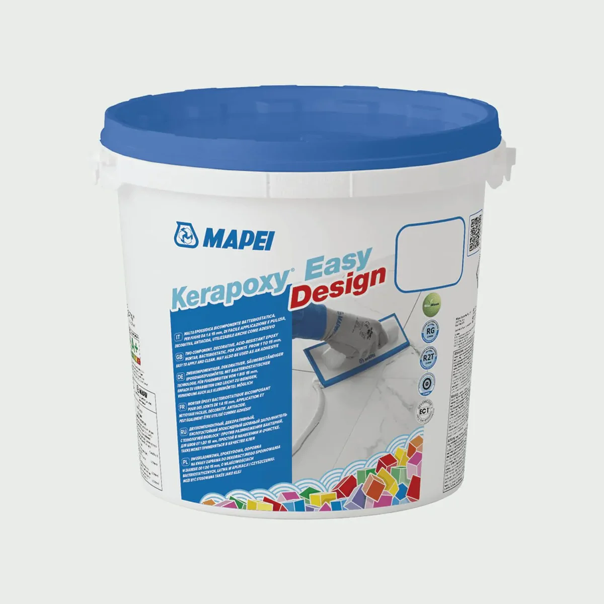 Фуга затирка эпоксидная для швов Mapei Kerapoxy Easy Design 103 3 кг Белый месяц