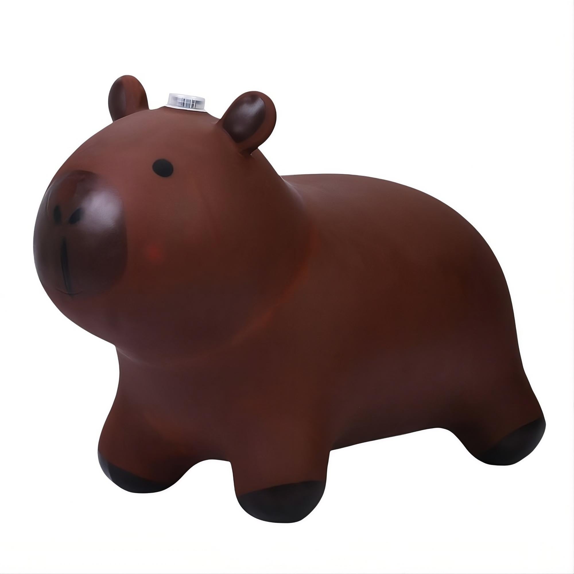 Прыгун-животное детский MS 4695-2 Капибара ПВХ 1400 г музыка и свет 30×27×6 см (33995837)