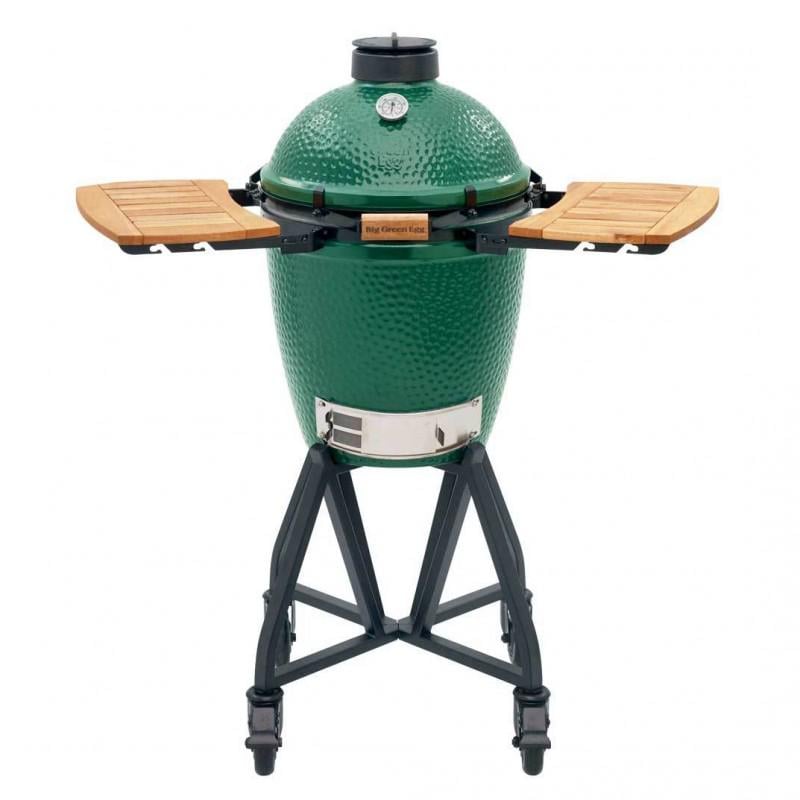 Комплект гриль Big Green Egg Medium в гнізді з бічними столиками