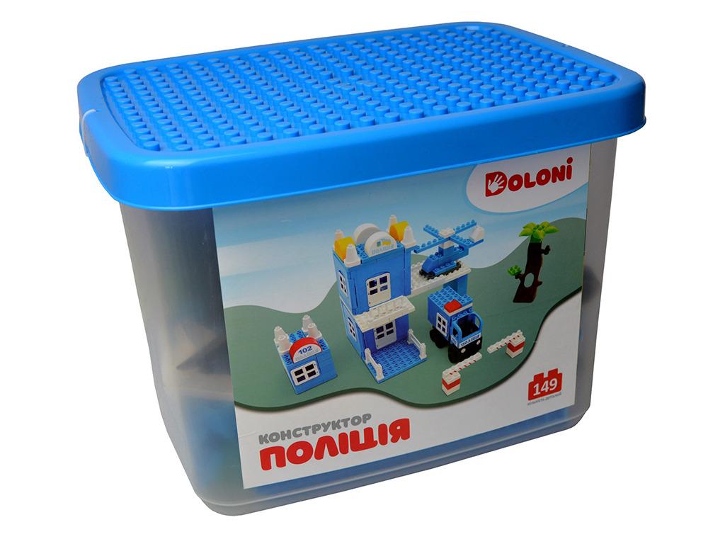 Конструктор Doloni Toys Поліція 149 дет. (013888/36)