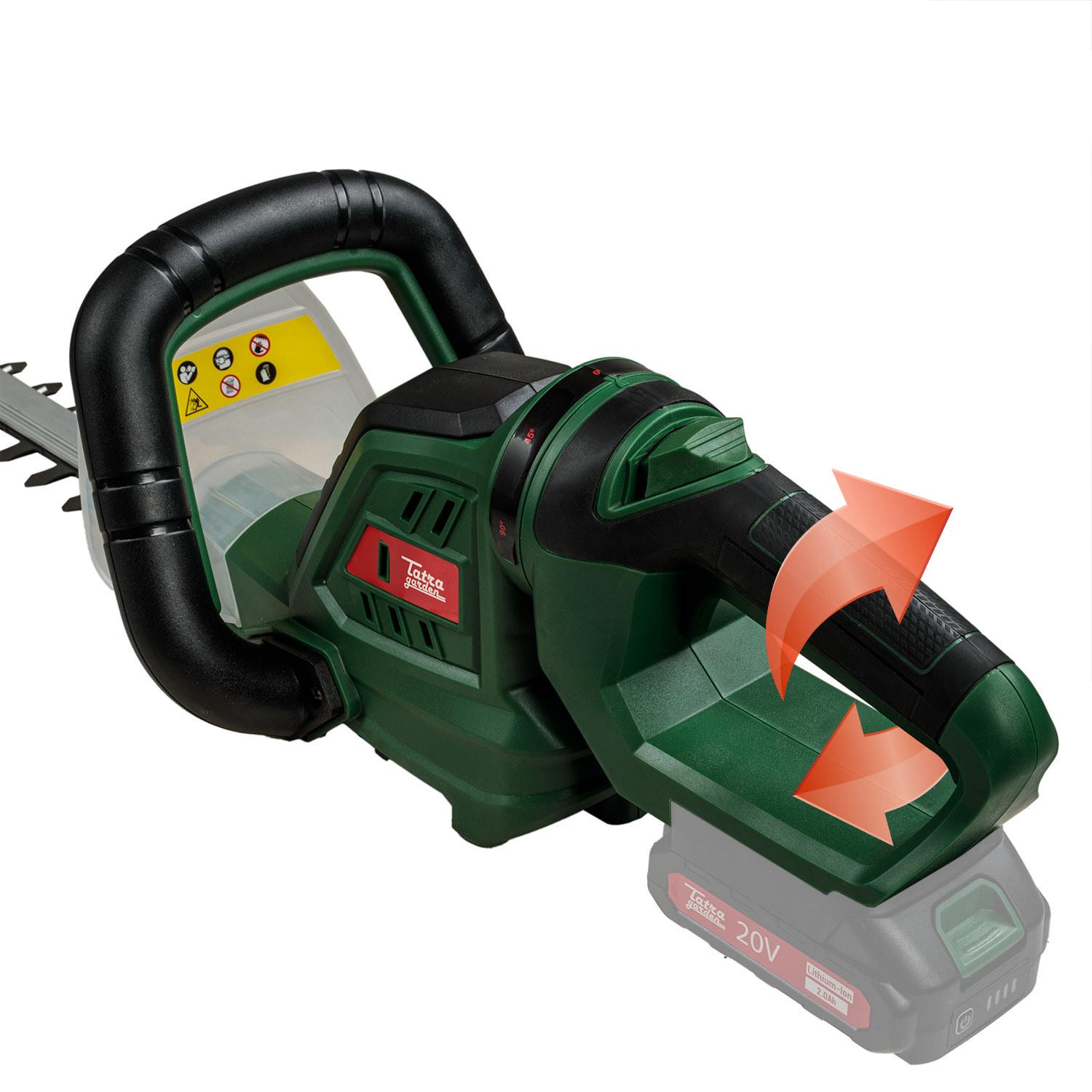 Кусторез аккумуляторный Tatra Garden BCA 20 без АКБ и ЗУ - фото 14