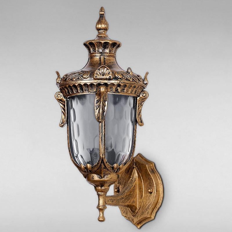 Уличный настенный светильник LS-18041-S-W1 Золото