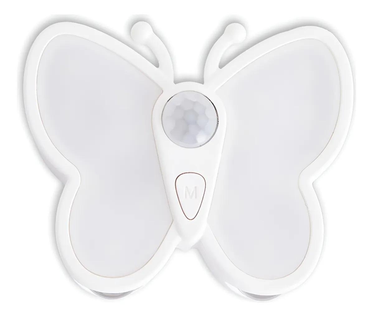 Светильник бабочка с датчиком движения аккумуляторный Белый (3118)