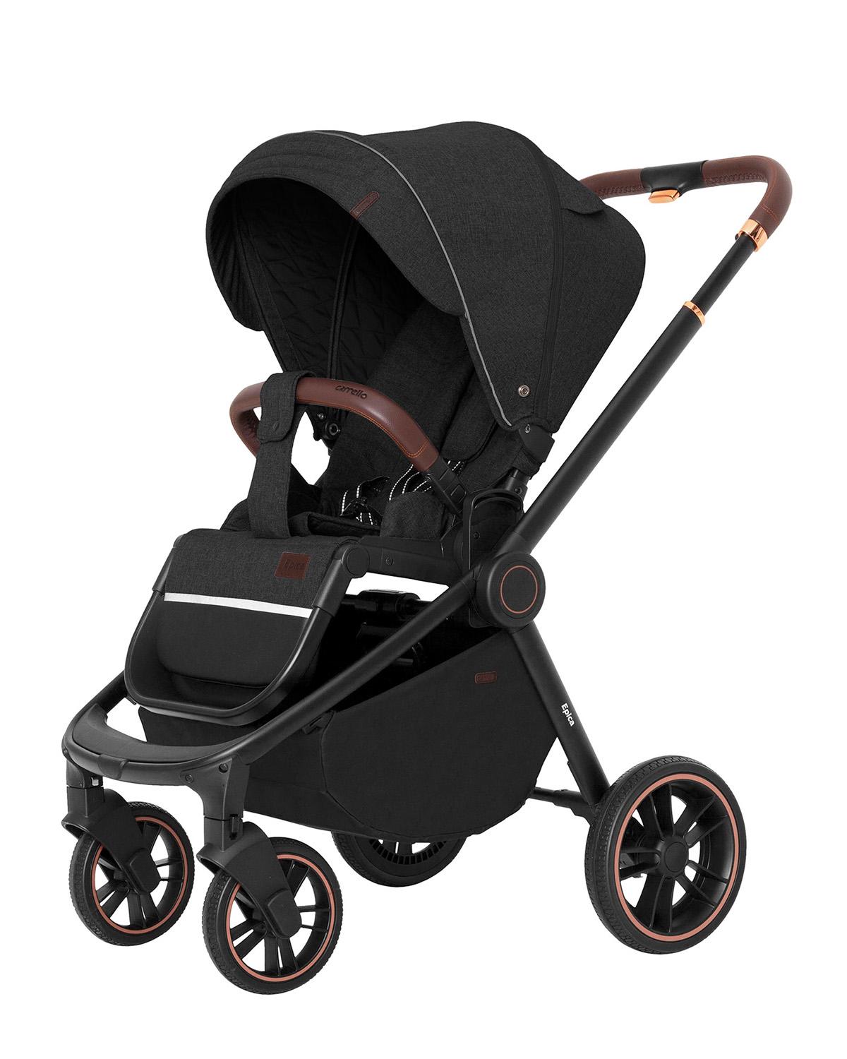 Коляска-книжка універсальна Carrello Epica 3в1 Space Black (CRL-8511/1)