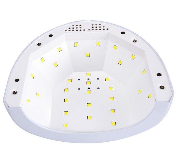 Лампа для маникюра и педикюра LED/UV Sun One 24/48 Вт Белый (MS-00002) - фото 3