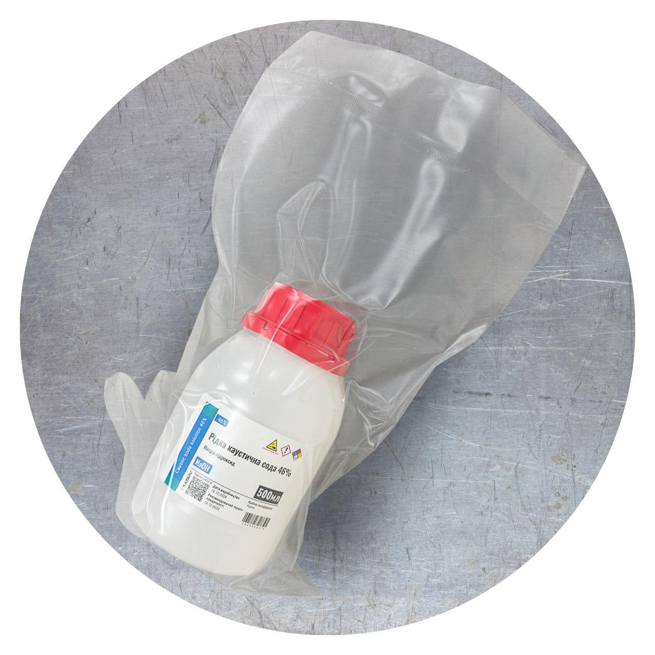 Жидкая каустическая сода 46% 500 мл - фото 3 Жидкая каустическая сода 46% 500 мл - фото 3