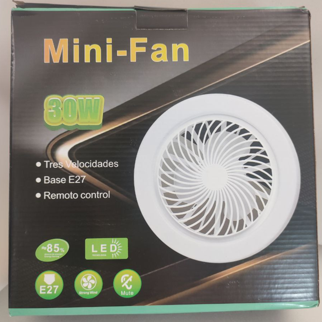 Лампа-вентилятор у патрон LED Multi-Function Fan Light з пультом (LK-23) - фото 9