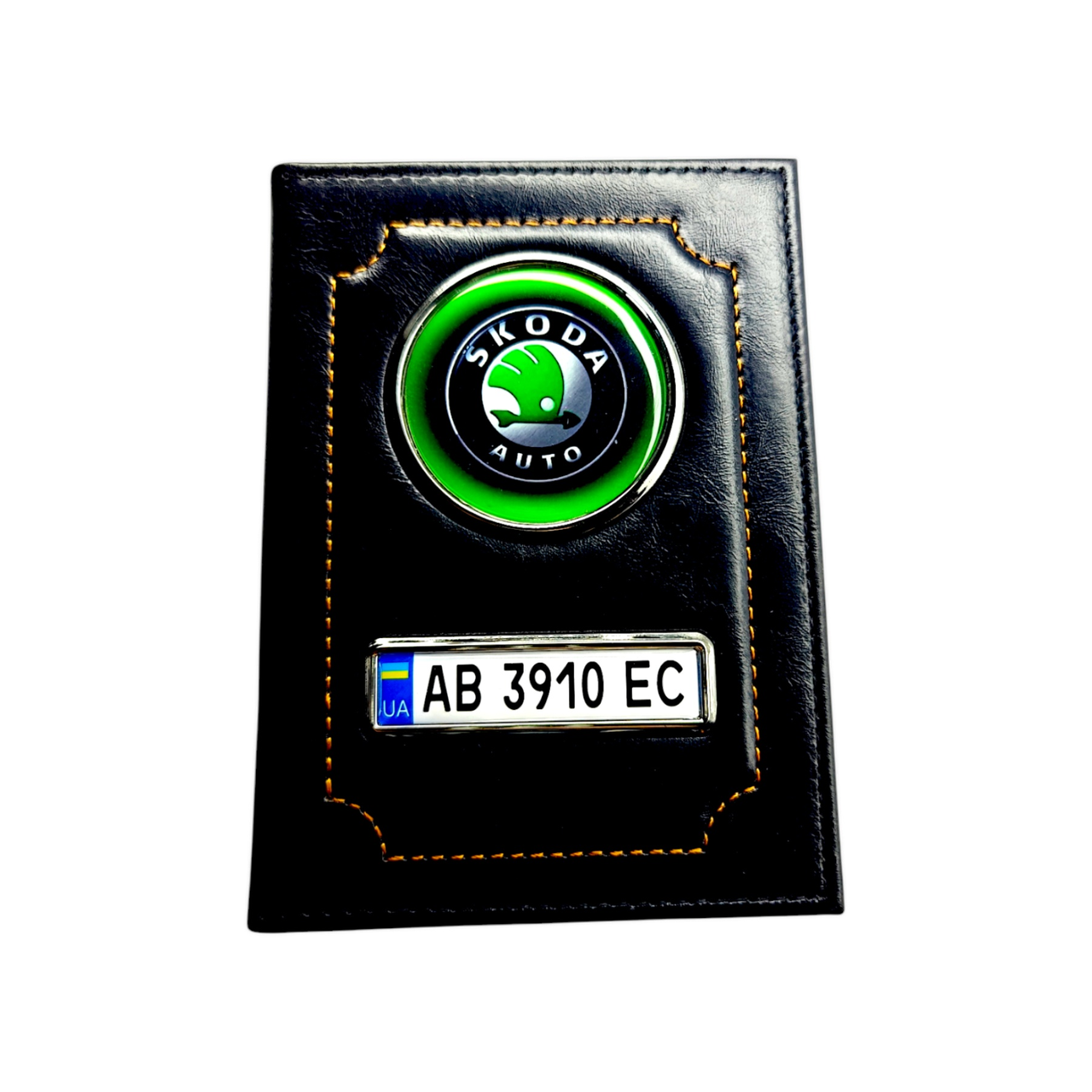 Обложка для водительских документов Skoda глянцевая (2483774975)
