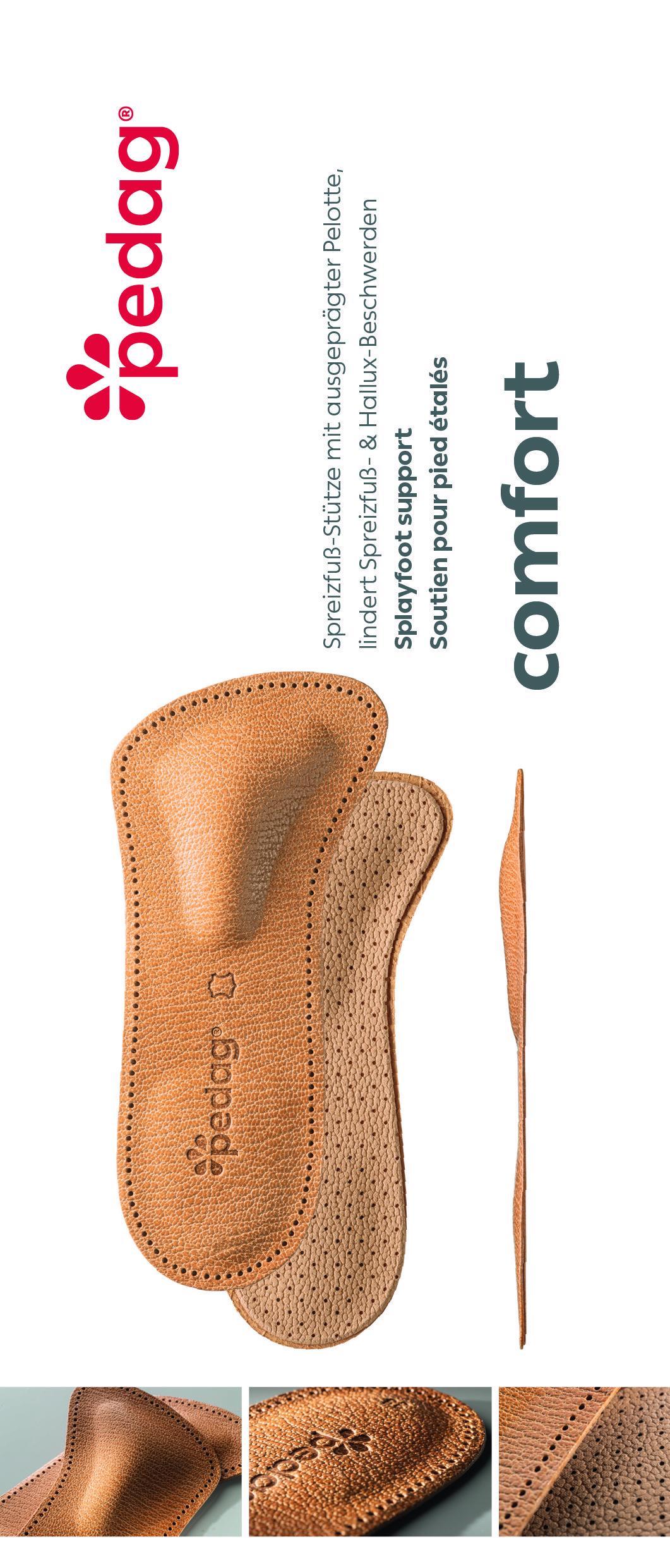 Полустелька Comfort Pedag 142 с Т-образным пелотом р. 40 (PDG-142) - фото 6 Полустелька Comfort Pedag 142 с Т-образным пелотом р. 40 (PDG-142) - фото 6