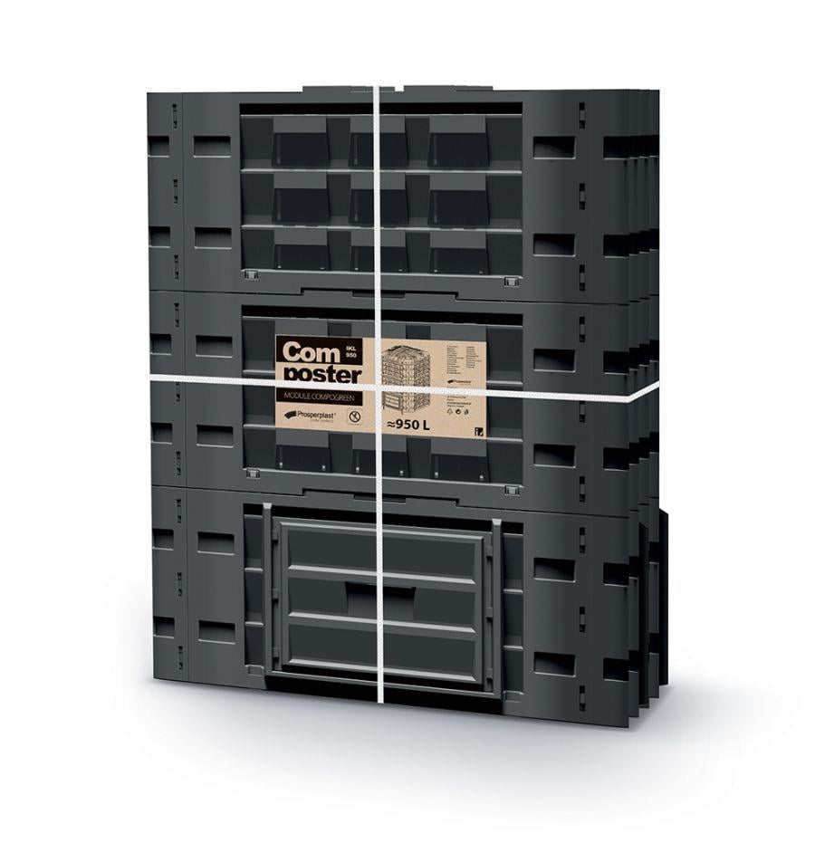 Компостер садовий Prosperplast COMPOGREEN VARIO 950 л (IKL950C) - фото 4