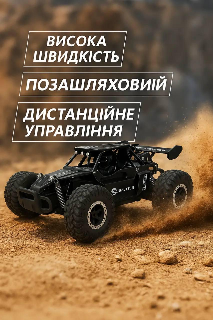 Радіокерована машинка баггі для дітей і дорослих 1:16 - фото 2 Радіокерована машинка баггі для дітей і дорослих 1:16 - фото 2