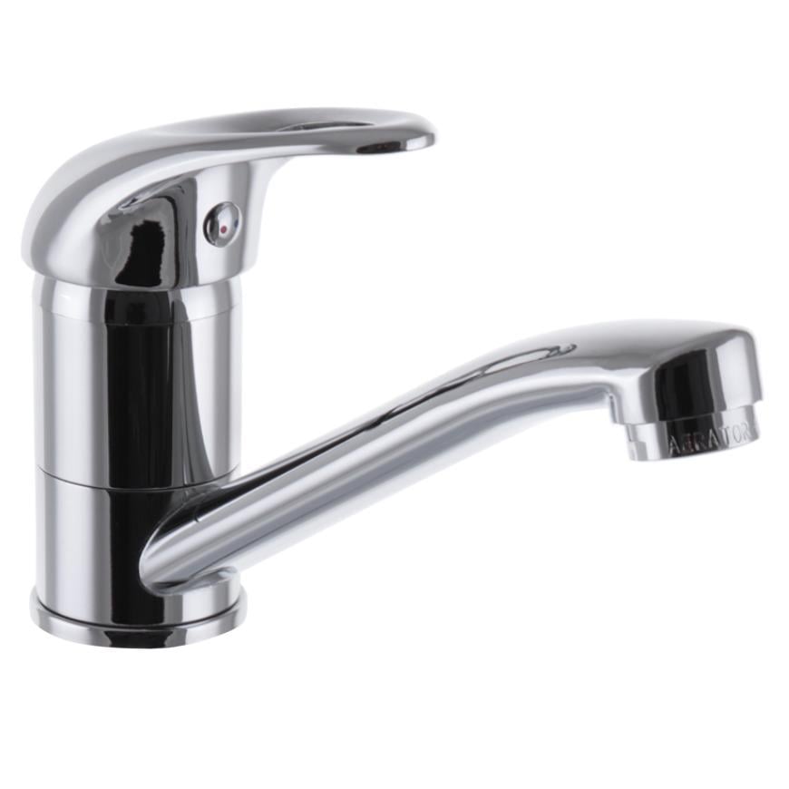 Смеситель для умывальника Europroduct Premiere 004 OL0006 однорычажный Хром (129265)