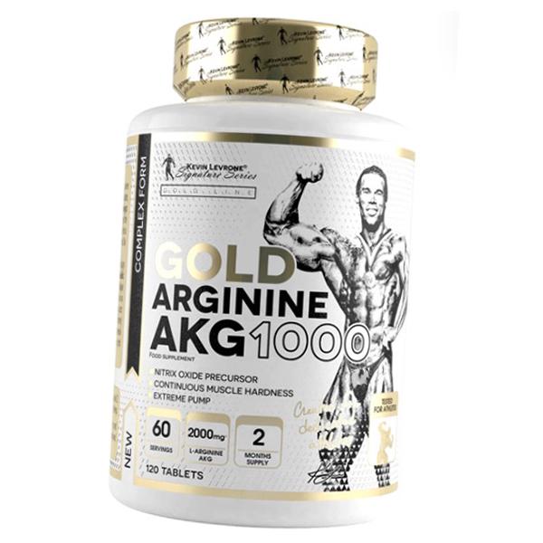 Аргінін Kevin Levrone Gold Arginine AKG 1000 120 tabs