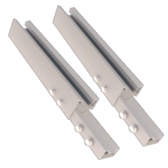 Удлинитель для алюминиевых профилей Kripter Al средний тип 2 Белый (27918428)