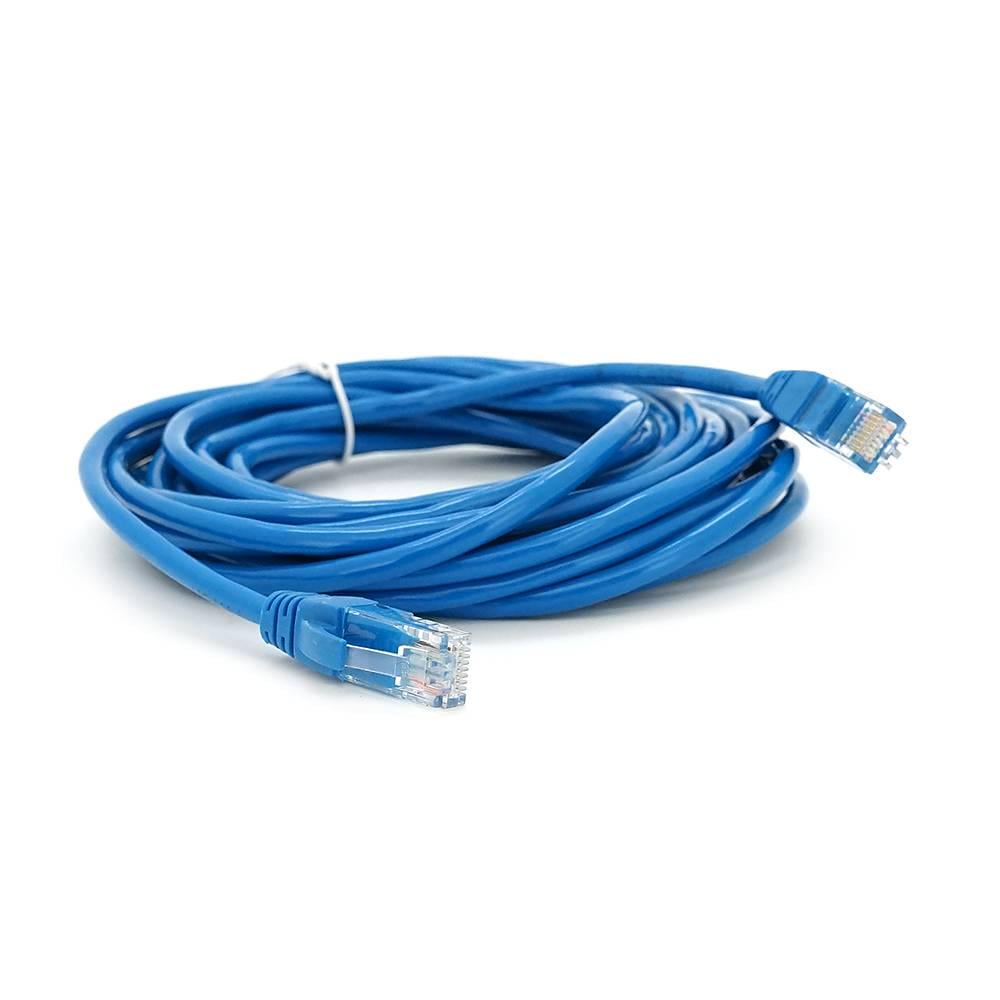 Патч-корд литий Ritar UTP RJ45 Cat,5e 5 м Cu мідь Синій Патч-корд литий Ritar UTP RJ45 Cat,5e 5 м Cu мідь Синій
