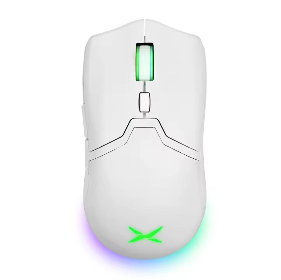 Мышь игровая Delux беспроводная M800 Белый (PAW3395)