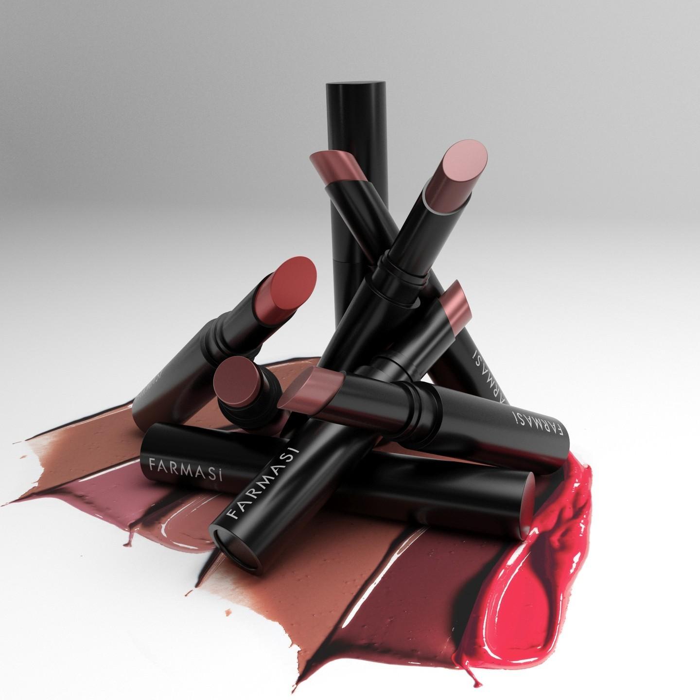 Помада-стік Stylo Farmasi 01 Червоно-коричневий 1,8 г (77627780) - фото 9