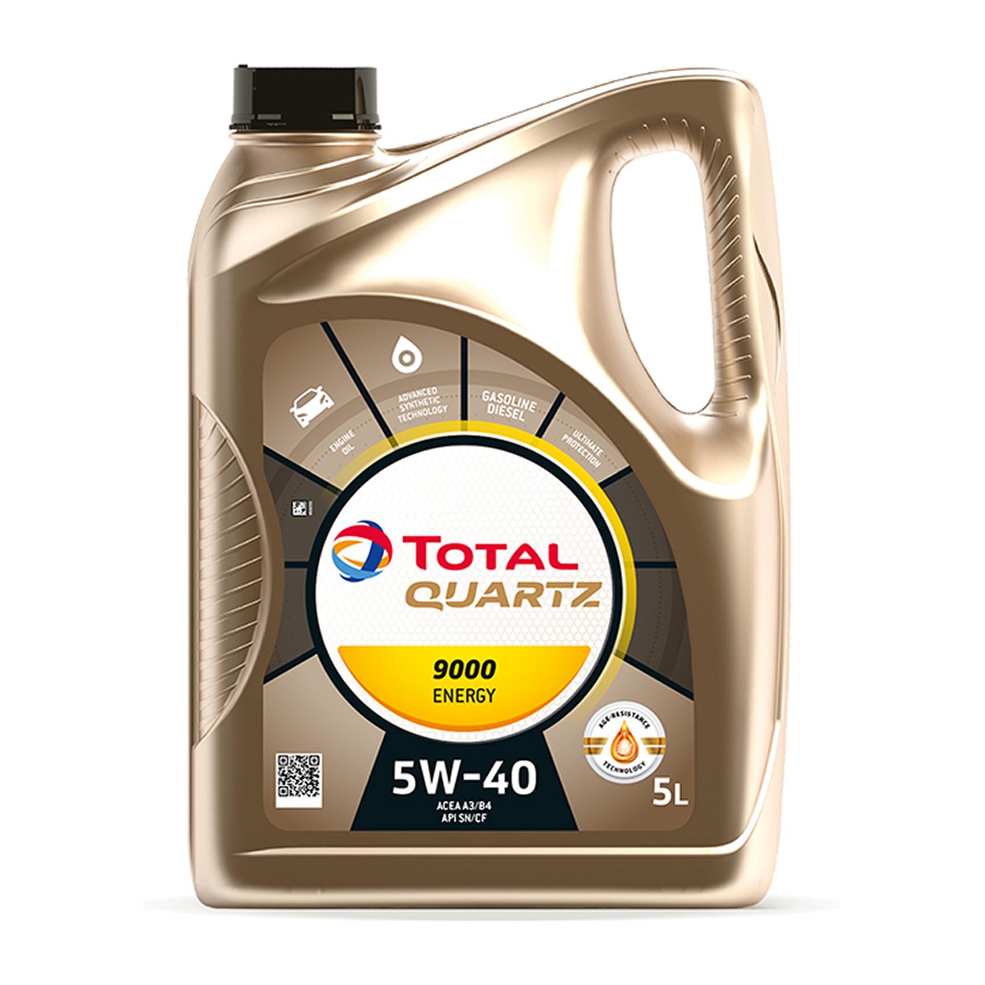 Олива моторна Total QUARTZ 9000 ENERGY 5W-40 x3 5 л