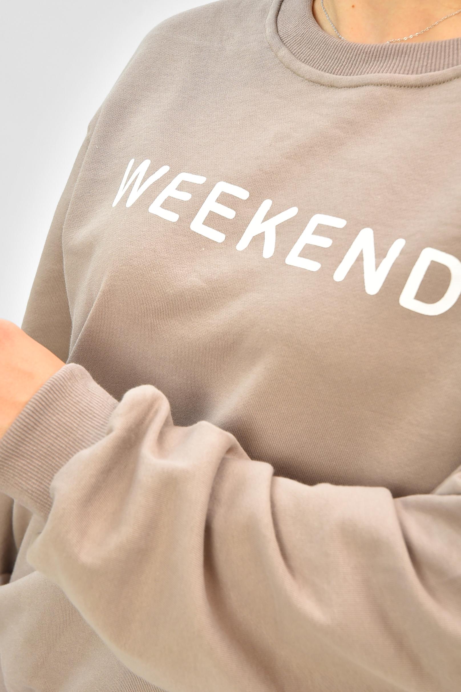 Свитшот женский 205667 с принтом S Мокко - фото 4 Свитшот женский 205667 с принтом S Мокко - фото 4