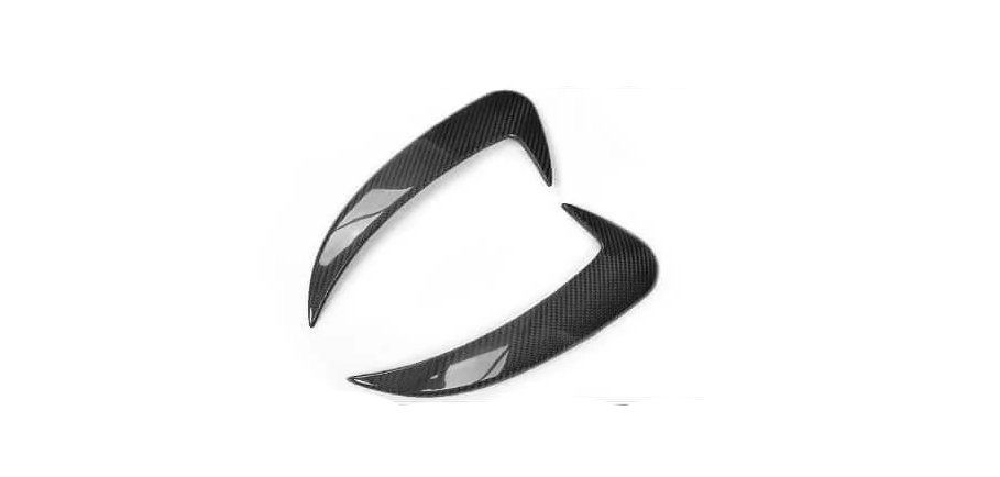 Накладки на задний бампер DDCarbon SD C43/C63 AMG 2015-2019/Mercedes C-сlass W205 2014-2021 карбон (147786)