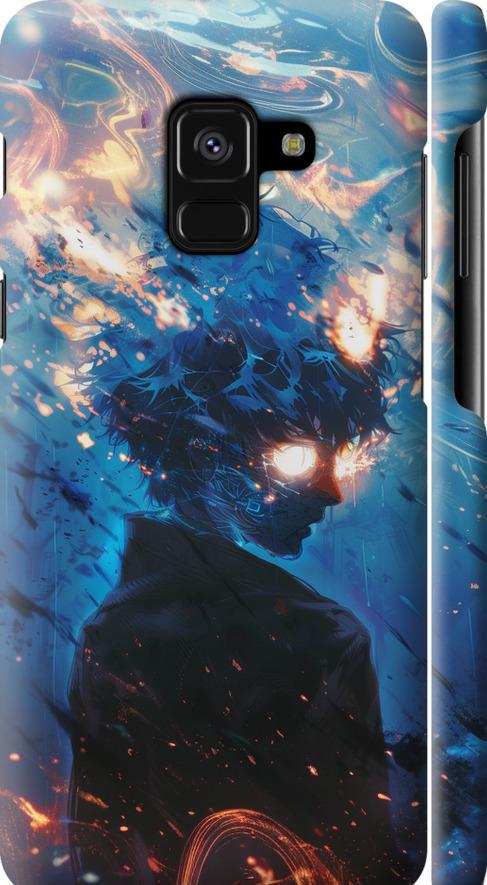 Чехол на Samsung Galaxy A8 2018 A530F Сатору Годжо (6129m-1344-42517)