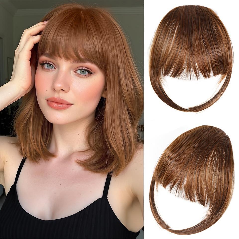 Искусственные волосы прядь с челкой на шпильках Рыжий (29862395) - фото 2 Искусственные волосы прядь с челкой на шпильках Рыжий (29862395) - фото 2