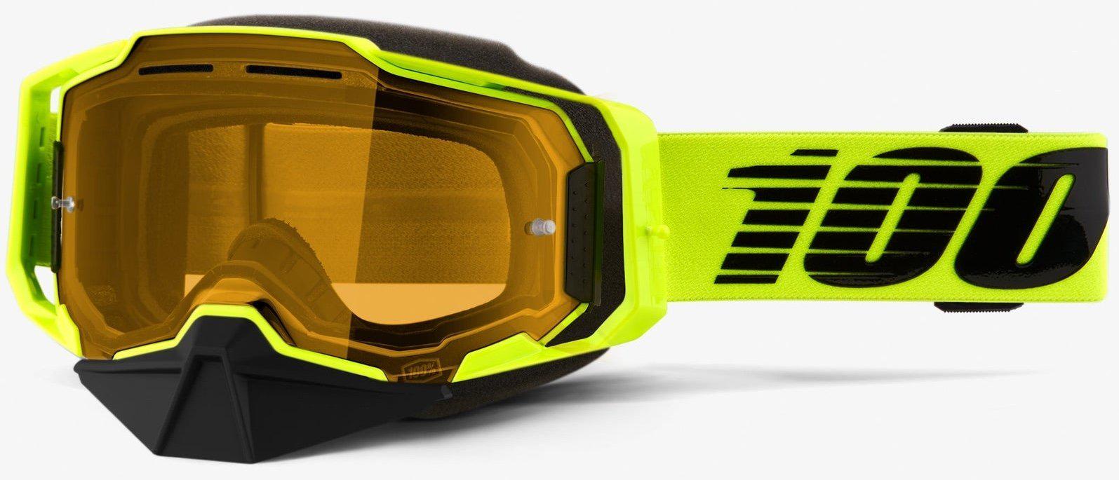 Мотоокуляри 100% ARMEGA SNOWMOBILE Goggle Nuclear Citrus/Yellow Lens (34392)