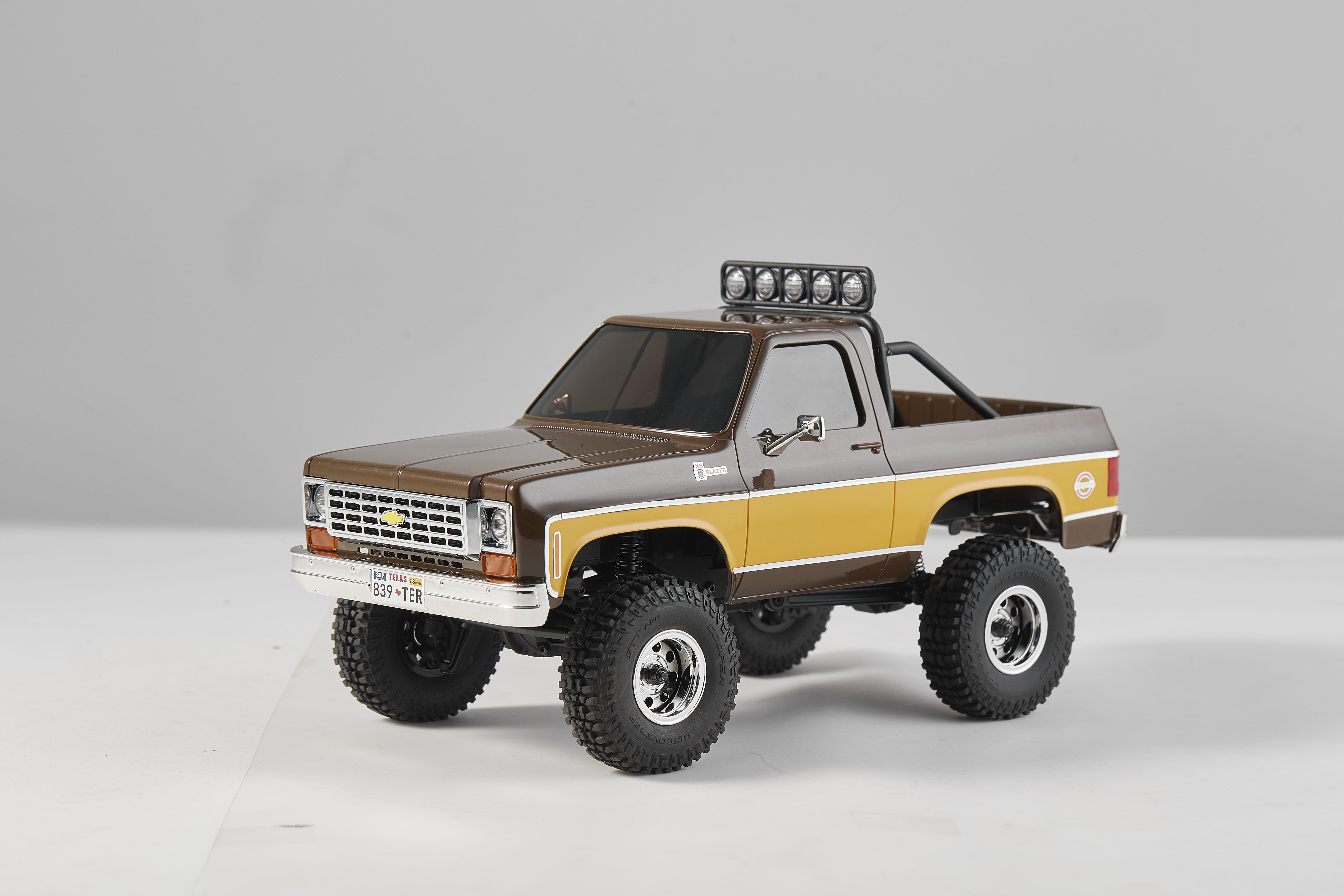 Машинка на радиоуправлении FMS 1:24 FCX24 K5 BLAZE RTR Brown - фото 13 Машинка на радиоуправлении FMS 1:24 FCX24 K5 BLAZE RTR Brown - фото 13