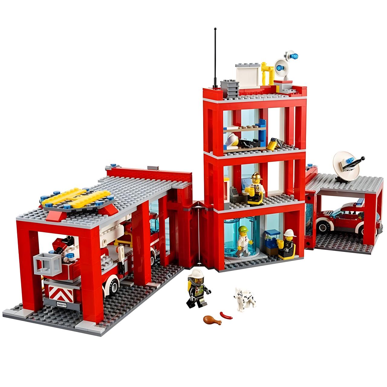 Конструктор City Пожежна станція 919 деталей (BLE10831) - фото 1 Конструктор City Пожежна станція 919 деталей (BLE10831) - фото 1