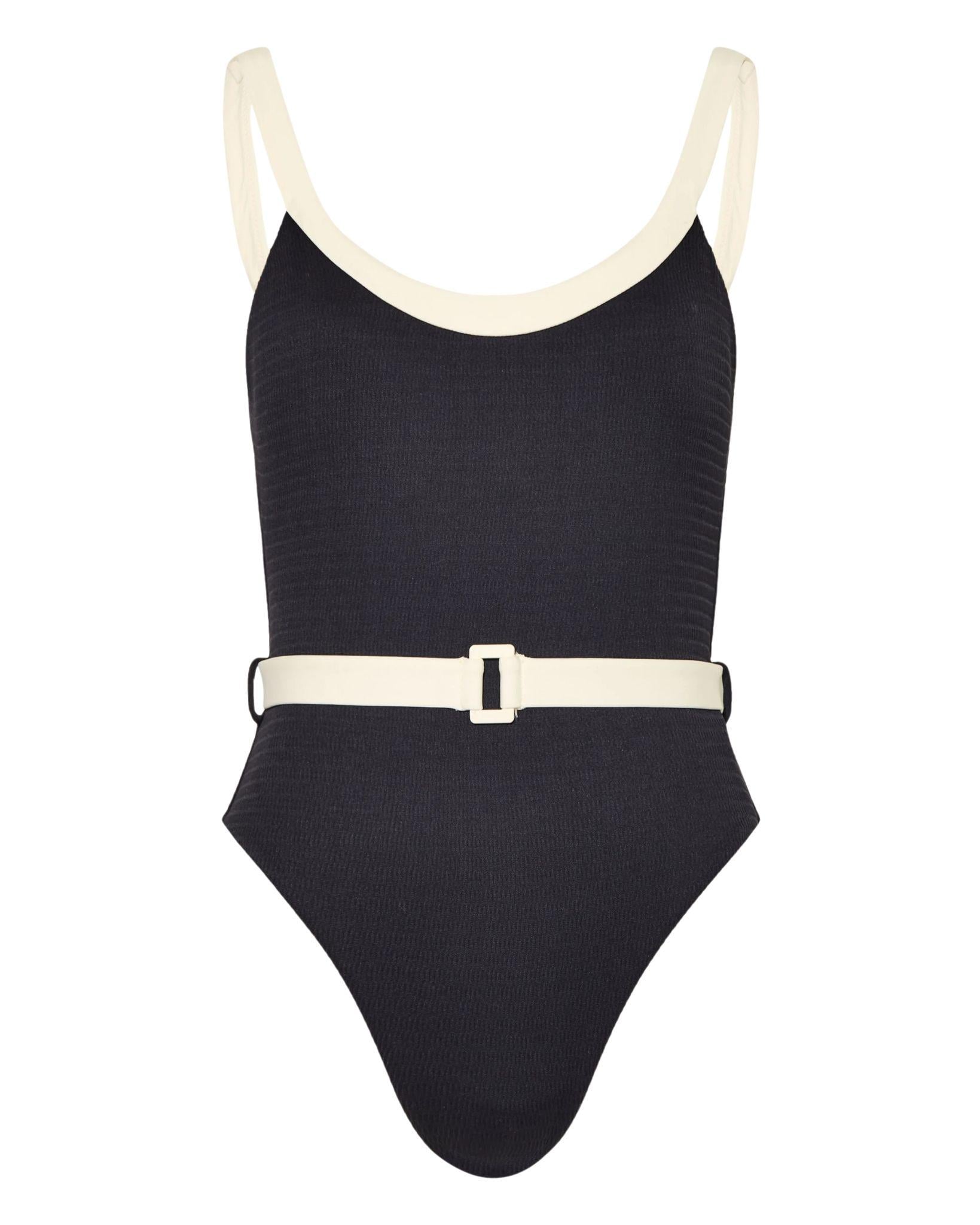 Сплошной купальник Seafolly L Черный (11220-305-black)