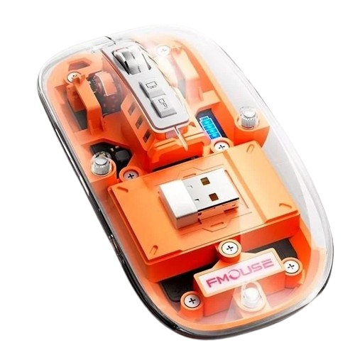 Мышка беспроводная аккумуляторная FMouse M133 2,4 ГГц RGB (1924060141)