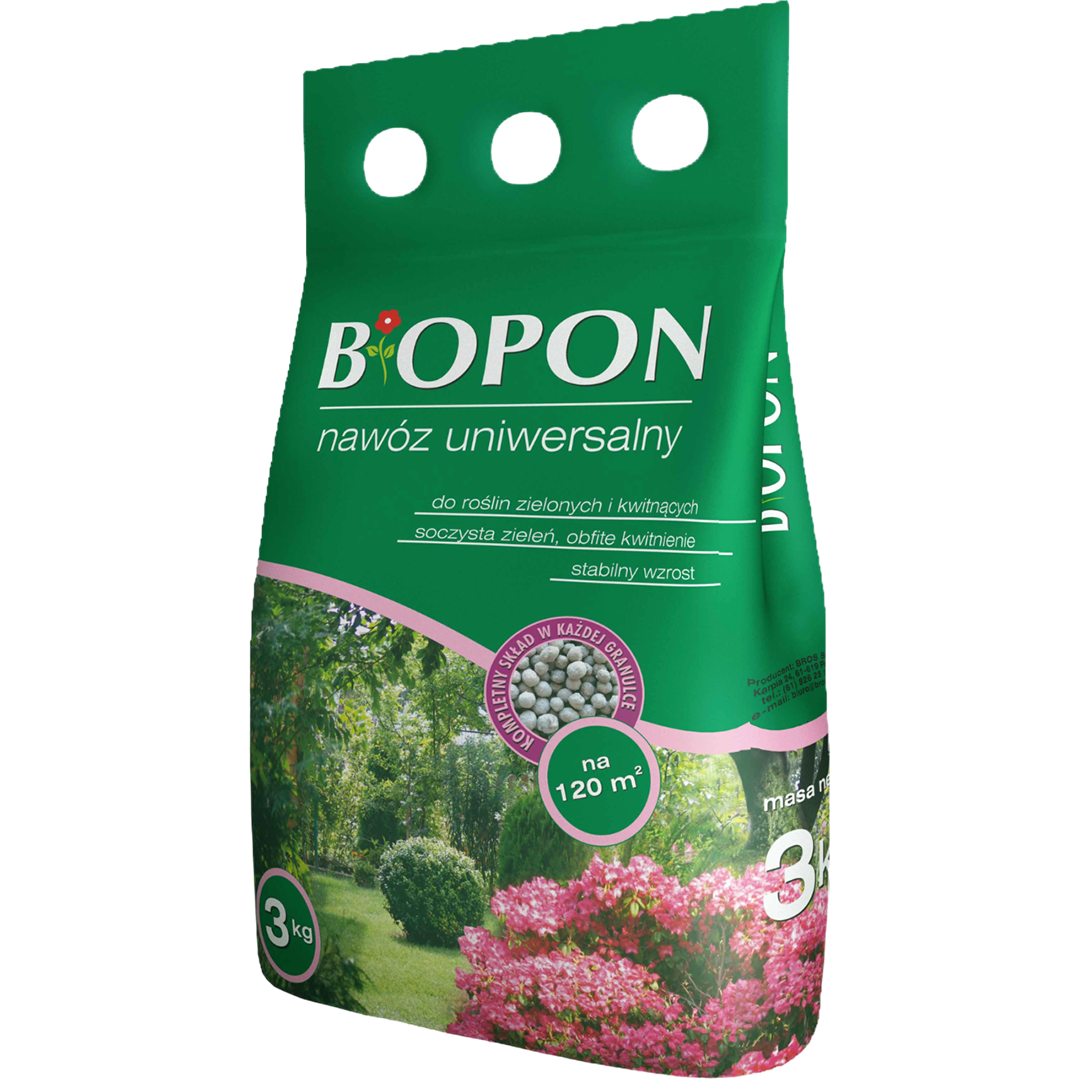 Удобрение помещенное Biopon для универсальное 3 кг (R50160)
