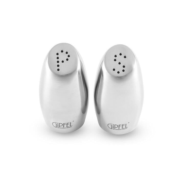 Набор GIPFEL из солонки 8,5х4 см и перечницы 8,5х4 см (6297)