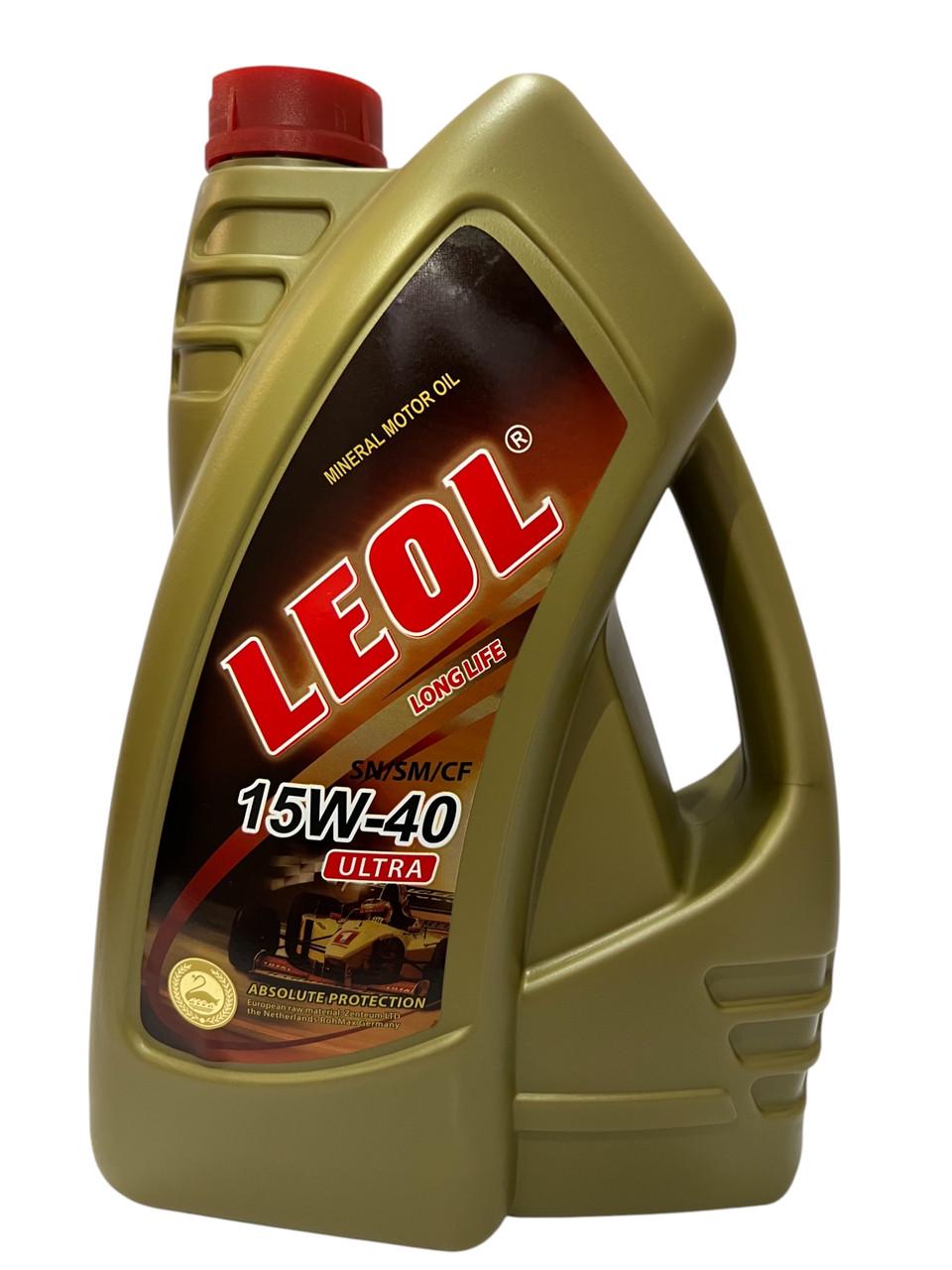 Олива моторна Леол Ультра 15W-40 SN/SM/CF 7 л (2627513346)