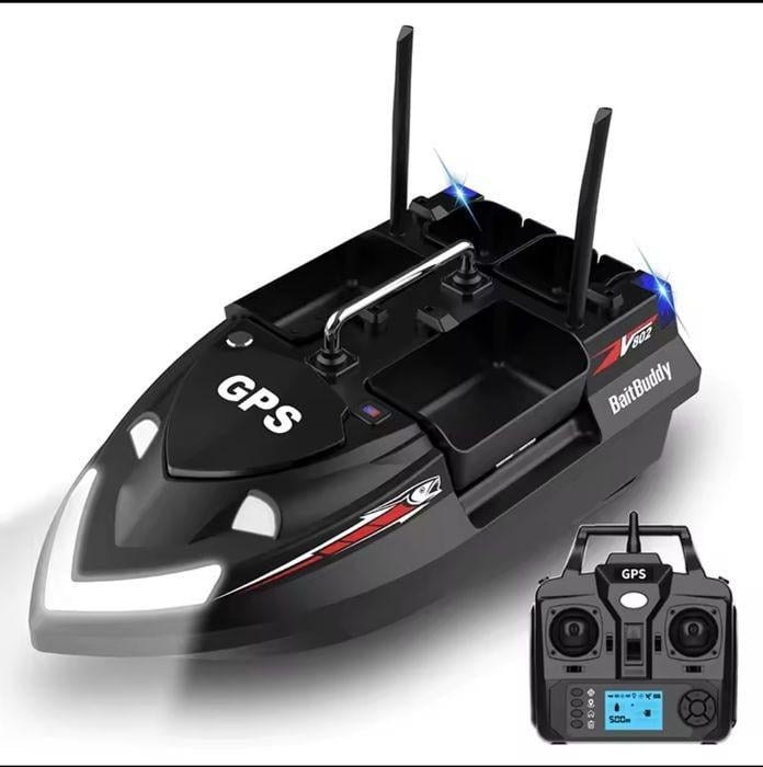 Кораблик для рыбалки Flytec V802 GPS PRO 24000 мАч корабль кормовой (28493966)