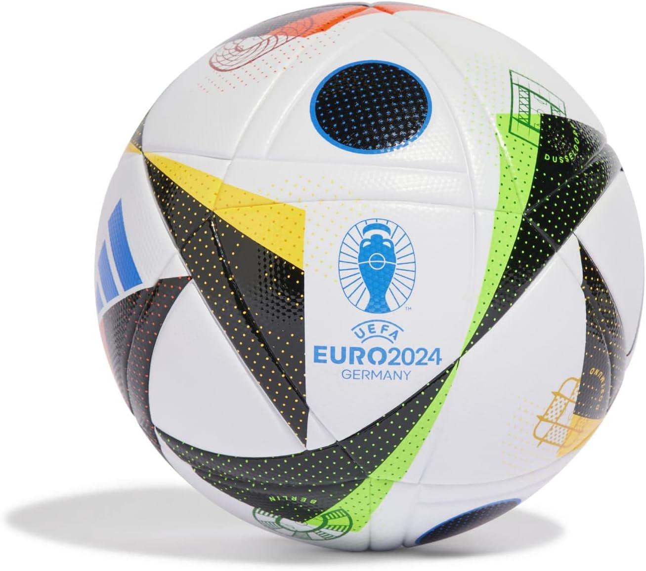 М'яч футбольний Adidas Fussballliebe League Euro 2024 IN9367 №5 - фото 1