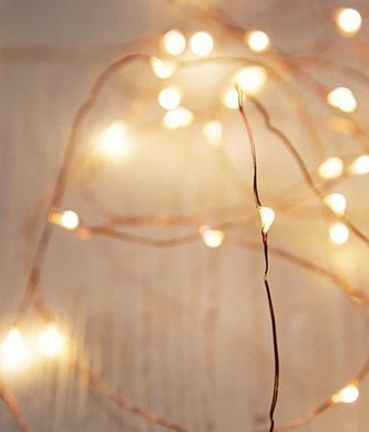 Гірлянда Роса дріт 200 led 20 м теплий на батарейках (1581) - фото 3